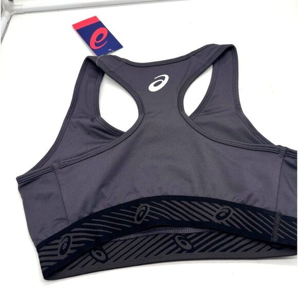 ASICS Women's Circuit 2 Sports Bra, Style # 2162A080, Steel Gray - Picture 4 of 10